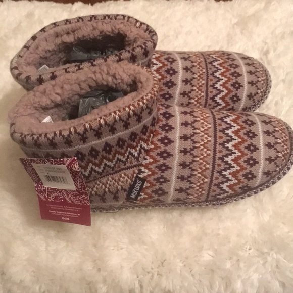 NWT MUK LUKS Slippers XL - Picture 2 of 6